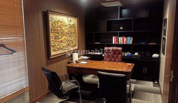 Sewa Kantor Full Furnish 260 M2 di Menara Thamrin Jakpus, Hrg Nego  2