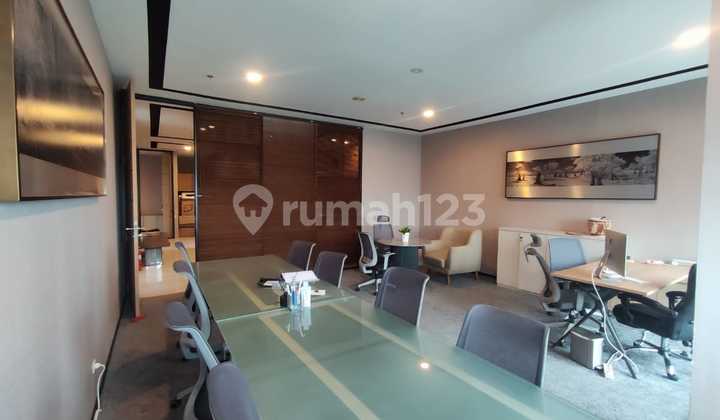 Office for Rent Fully Furnished 259 m2 at Grand Rubina Epicentrum Kuningan