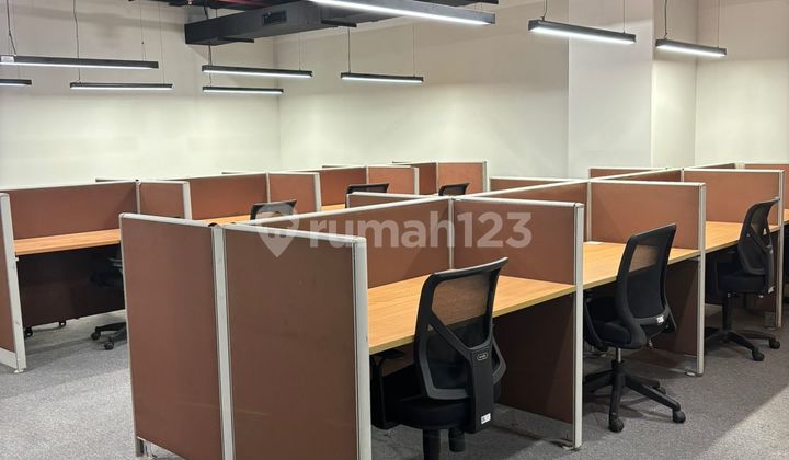 Ready-to-Use Office Rental 157 M2 at Cfx Tower Gatot Subroto South Jakarta