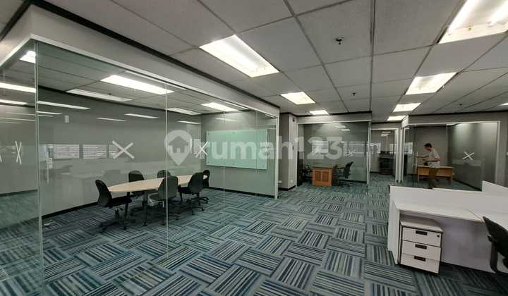 Semi-Furnished 294 m2 Office for Rent in Tifa Building, Gatot Subroto Semi-Furnished 294 m2 Office for Rent in Tifa Building, Gatot Subroto