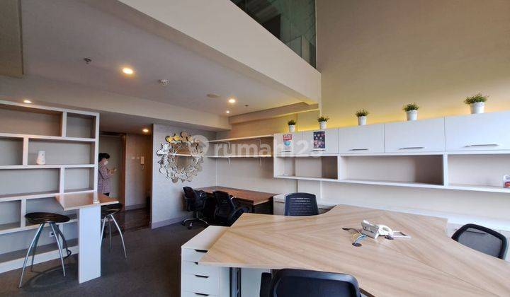 Jual Kantor Soho Pancoran 97 M2 Full Furnish Modern, Hrg Miring