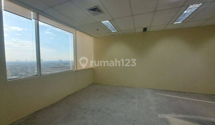 Sewa Kantor Murah 150 M2 di Wisma 76 Slipi Kondisi Bare, Free Overtime 1