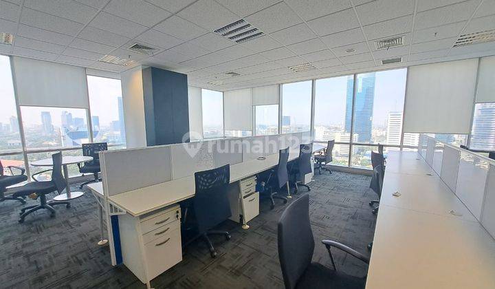 Sewa Kantor Eksklusif 232 M2 di Menara Sunlife Mega Kuningan, Hrg Nego 1