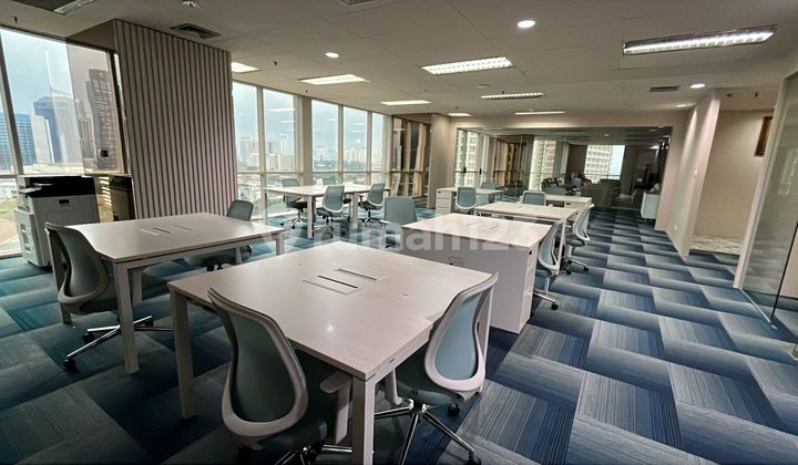 Office for Rent Ready to Occupy 645 M2 in Batavia Sudirman Tower
