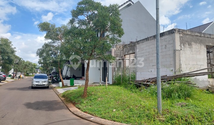 Tanah Kavling Hoek Siap Bangun Dalam Cluster Dicitraland Cibubur