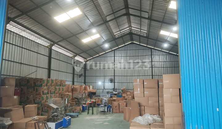 Cipondoh Warehouse, Plot Dpr. Warehouse Area 500 M². 40Feet Container Access. Rental Offer 250Jt 9Months
