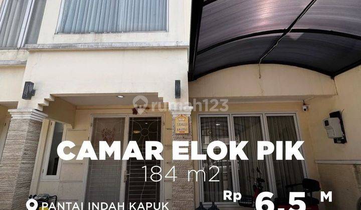 Rumah Pik* 
*cluster Camar Elok*

luas Tanah 184 M² ( 8x23 M² )
luas Bangunan  368 M²
2 Lantai
full Bangunan. Full Furnish. Harga 6,5 Milyar Nego Sampai Delll. 1