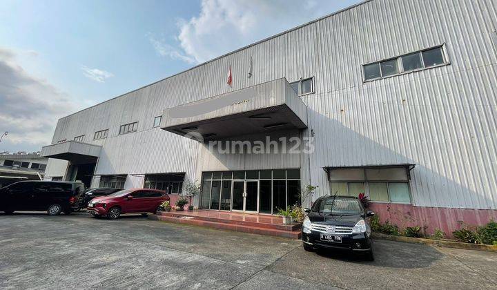 Pergudangan Silicon 3luas Tanah 4000 M². Luas Bangunan 2500 M². Harga 23m 1