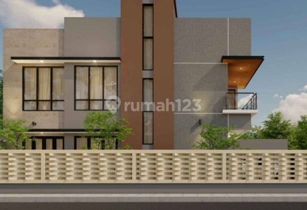 Rumah Taman Villa Meruya Jakarta Baratlt: 196m2 (11x18)lb: 240m2kt: 4+1km: 3+13 Lantaihadap: Selatan Baratsanitary Toto Dan Onda / Setaralistrik 5500 Wattrooftop Outdoorgranit Lantai Polished 80x80drop Ceiling Di Semua Ruangan Smartlockkonsep Open Space,  2