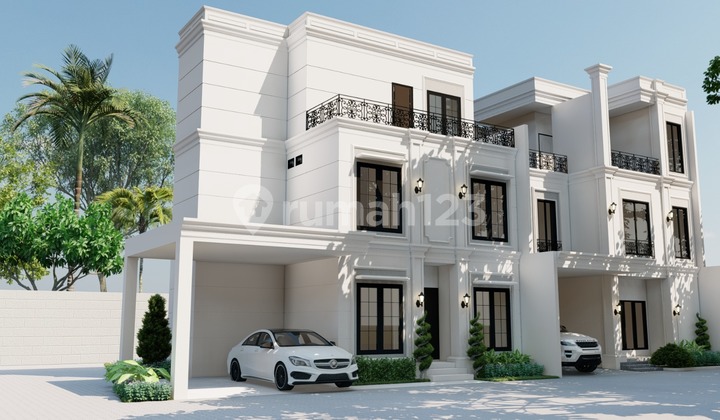 Rumah Mewah SHM 3 Lantai Dekat Tol