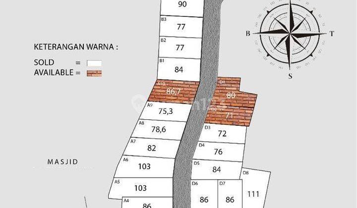 Jual unit rumah murah di kawasan depok 8