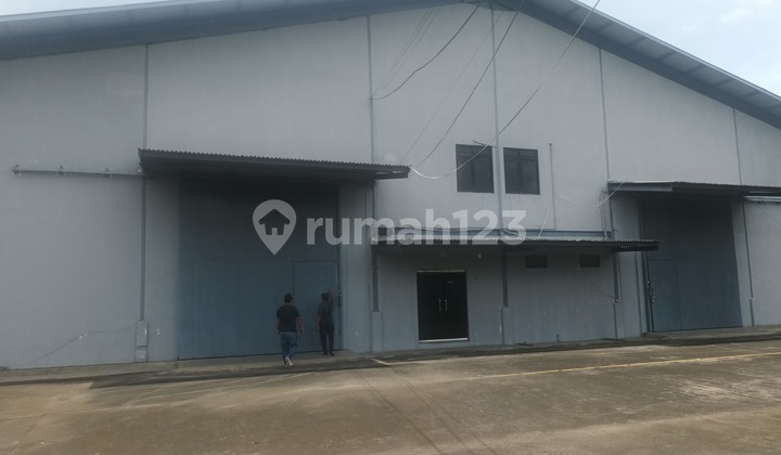 Gudang Mandiri Siap Pakai, Ada Office, Dekat Tol