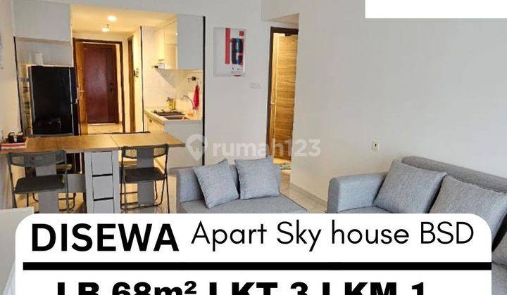 Disewakan Apartment Skyhouse Bsd 3 Br Fullfurnished 1