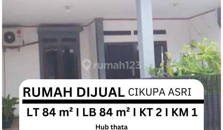 Rumah di Cikupa ASRI perumahan Bagus 1