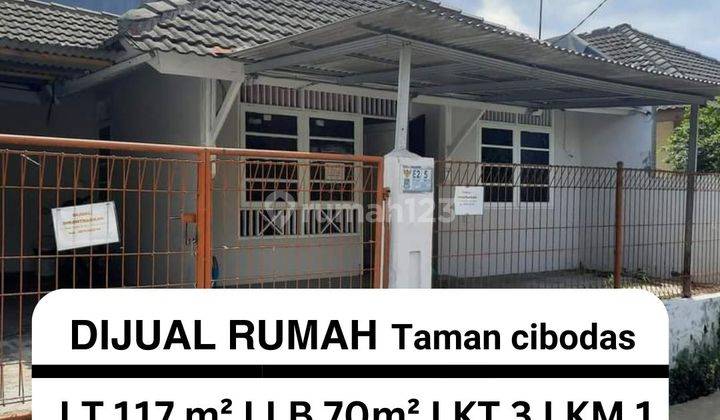 DIJUAL rumah di taman cibodas SHM 1