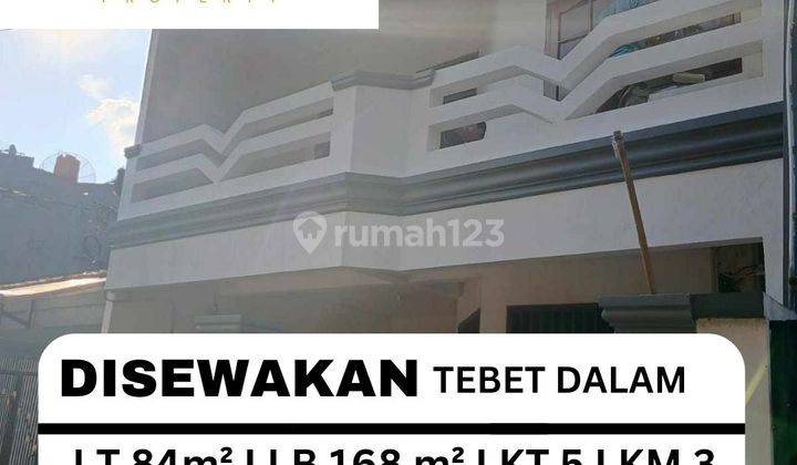 Disewakan Rumah Bagus 2.5 Lantai Utk Hunian/Kantor Di Tebet Dalam Jaksel 1