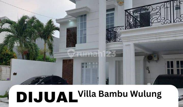 DIJUAL RUMAH MEWAH 2 LANTAI di Villa Bambu Wulung Jaktim 1