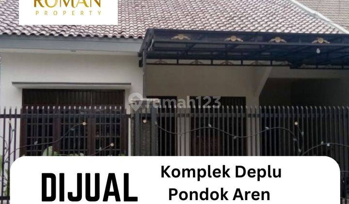 DIJUAL rumah Siap huni 5BR DIKOMPLEK Deplu Bintaro Pondok Aren 1