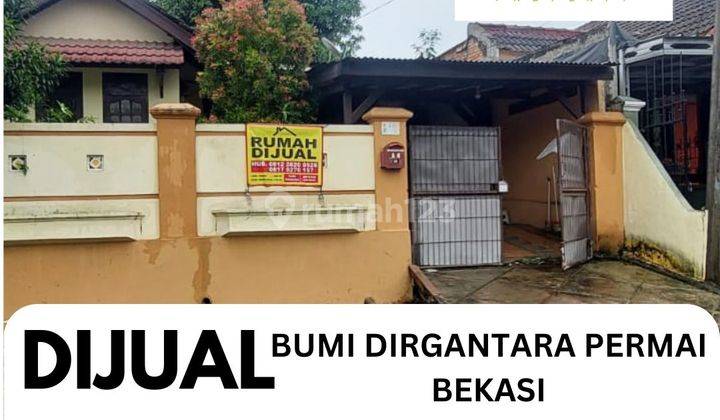 Dijual Rumah 1 Lantai Di Bumi Dirgantara Permai  1