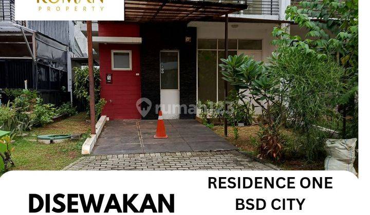 DIsewakan rumah 2 lantai diresidence one bsd city 1