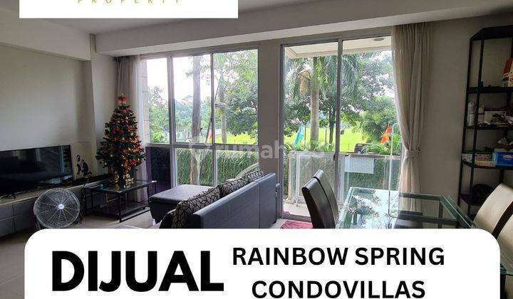 DIJUAL Apartemen 3BR Di Rainbow Springs Condovillas SUMARECON Gading Serpong  1