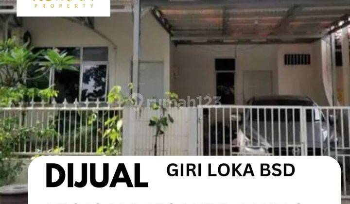 Dijual Cepat Rumah 2 Lantai Semi Furnished Di Giri Loka Bsd 1