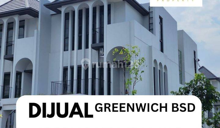 Dijual Rumah Mewah Hoek 2 Lantai Furnished Di Greenwich Bsd 1