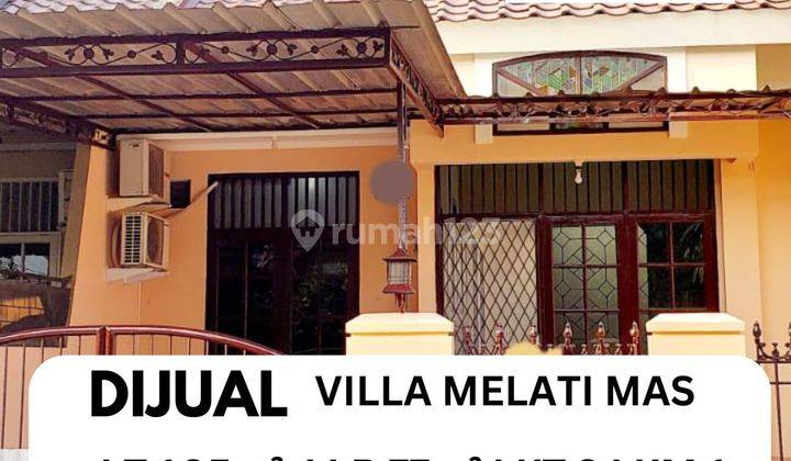 Dijual/Disewakan Rumah 1 Lantai Rapih Siap Huni Di Villa Melati Mas  1