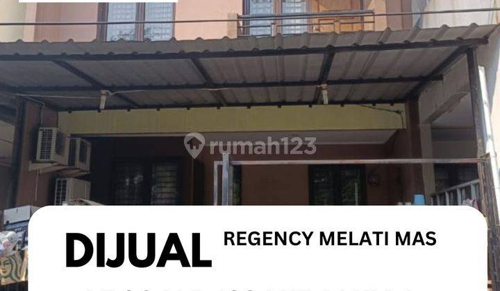 Dijual Rumah 2 Lantai Di Regency Melati Mas 1