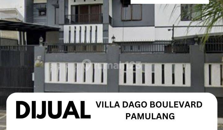 DIJUAL RUMAH BAGUS 2 lantai Semifurnish Siap Huni Di Villa Dago Boulevard  1