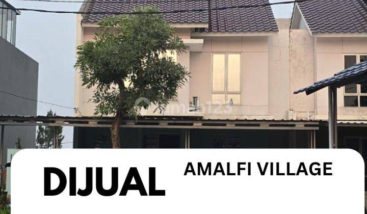 Dijual Rumah 2 Lantai Hoek Di Amalfi Village  1