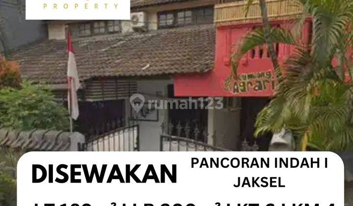 Disewakan Rumah 3 Lantai Cocok Untuk Kantor Yayasan Dan Sejenisnya Dipancoran Jaksel