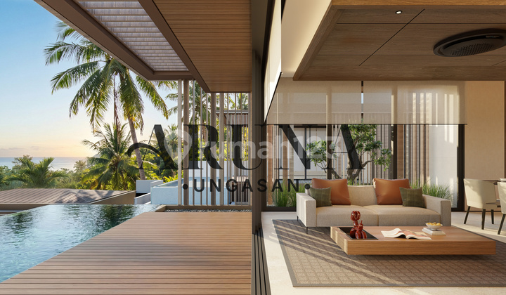 Vill Mewah 3 Kamar Fully Furnished Pemandangan Laut Bali