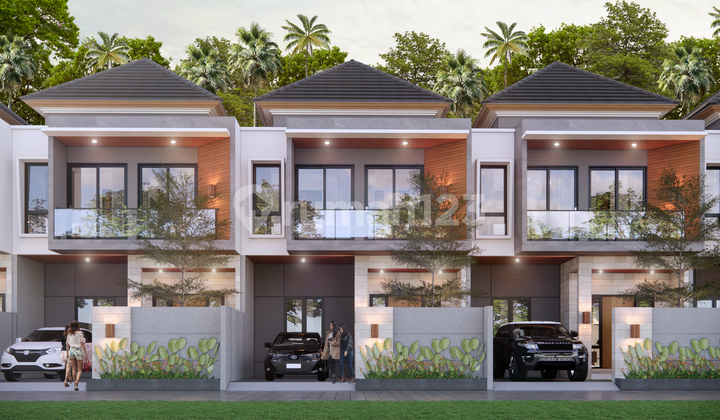 Rumah Baru Modern SHM 3 Kamar Dekat Living World Denpasar Bali