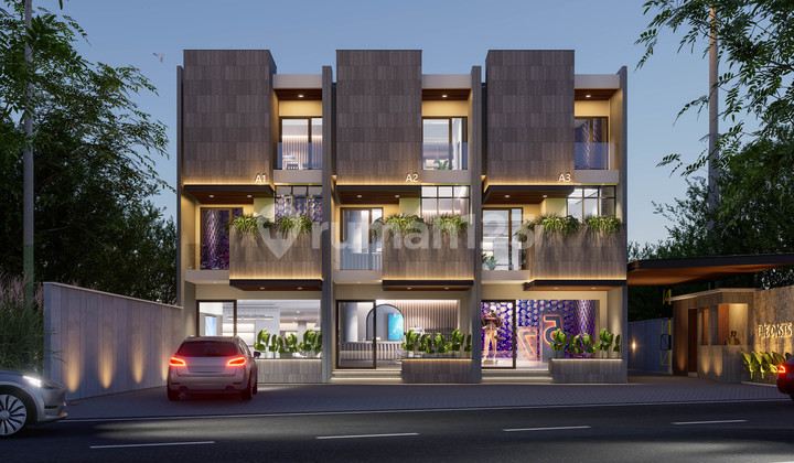 New Modern Shophouse, Freehold Title, Center of Renon, Denpasar, Bali 2