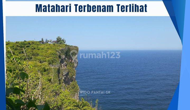 Dijual Tanah Murah Pantai Tebing Istimewa Gunungkidul Yogyakarta 2