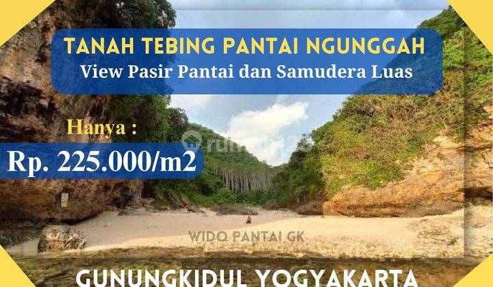 Jual Tanah Pantai Exclusive Pantai Ngunggah Gunkid Yogyakarta 1