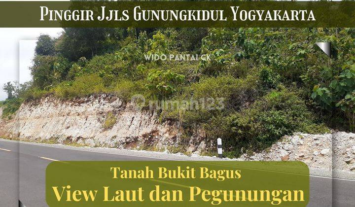 Tanah Pantai Bukit View Laut Pinggir Jjls Gunungkidul Yogyakarta 1