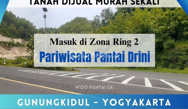 Jual Tanah Pantai Zona Ring 2 Pantai Drini Gunungkidul Yogyakarta 1