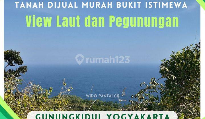 Jual Tanah Pantai Murah Berbukit Dan Datar Gunungkidul Yogyakarta 1