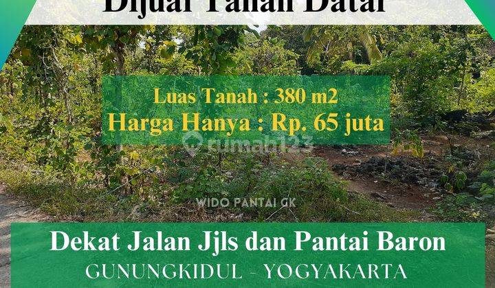 Dijual Tanah Pantai Dekat Jjls Dan Dekat Pantai Baron Yogyakarta 1