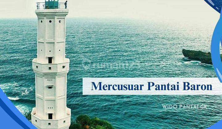 Jual Tanah Pantai Bukit Datar Samping Mercusuar Gunungkidul Yogyakarta 2