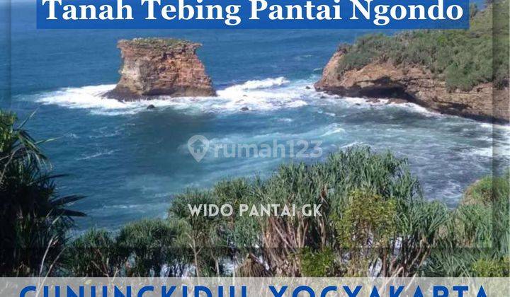 Dijual Tanah Tebing Murah Pantai Ngondo Gunungkidul Yogyakarta 2