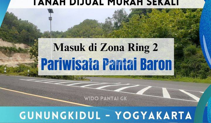 Dijual Tanah Datar Dekat Jalan Jjls Dan Pantai Baron Yogyakarta 1