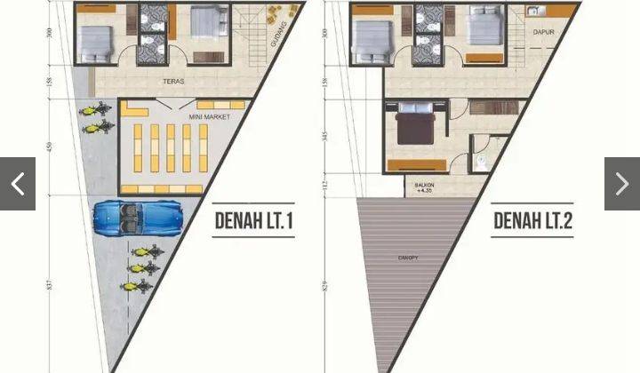 DIJUAL RUMAH/ KOST/ PERKANTORAN GRIYA KENARI DAYA READY UNIT 9