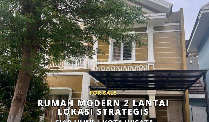 Rumah 2 Lantai di Kota Wisata Lokasi Strategis American Classic 1