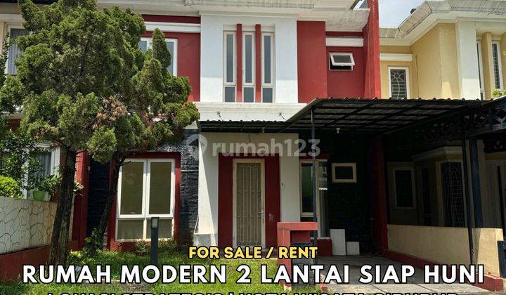 Rumaha Dengan Tipe Modern 2 Lantai di Kota Wisata 1