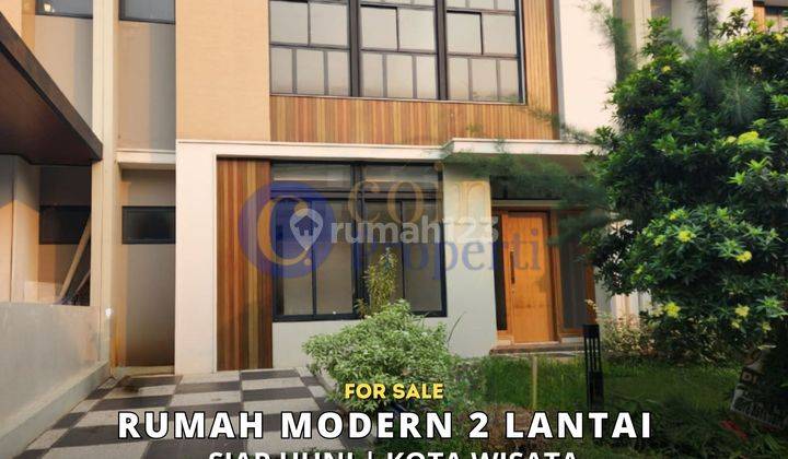 Rumah Kota Wisata 2 Lantai Tipe Modern Siap Huni 1