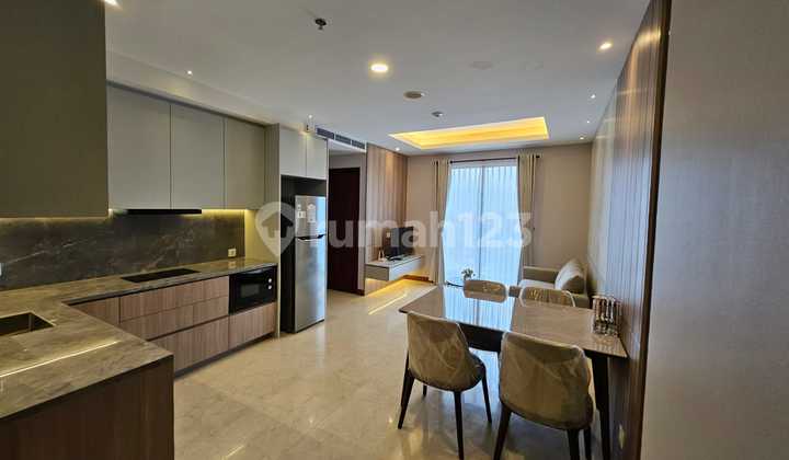 Cheapest rental, fully furnished luxury apartment at Hegarmanah Residence.