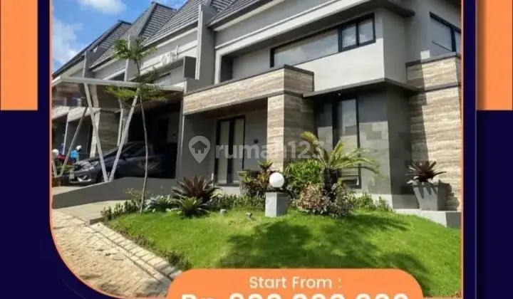 RUMAH/VILLA BARU 2 LT DI PUSAT KOTA BATU HARGA 900 JUTAAN  2